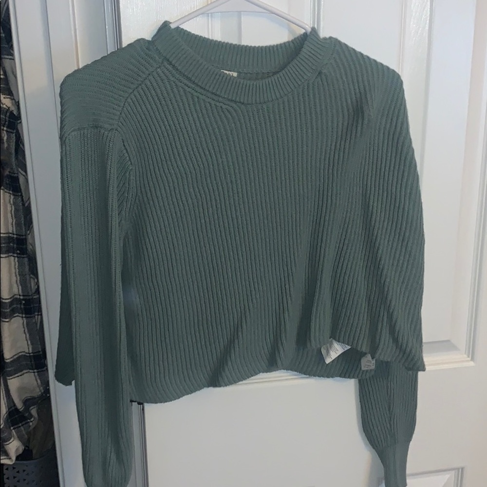 cropped sweater